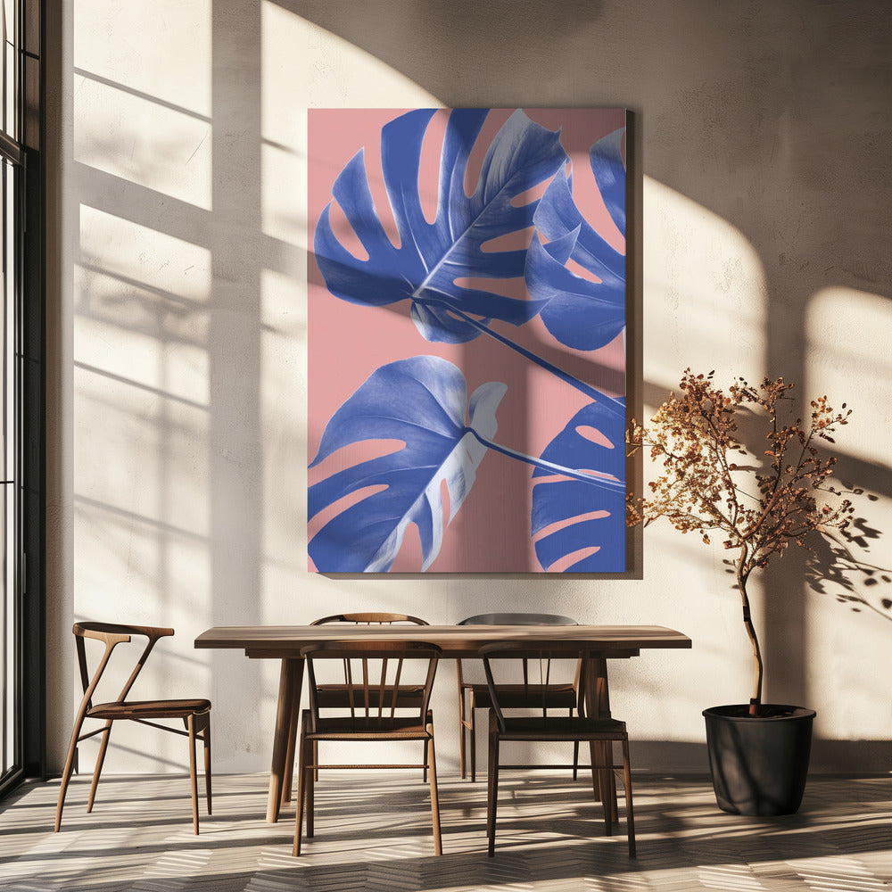Monstera Lila 06 | Canvas
