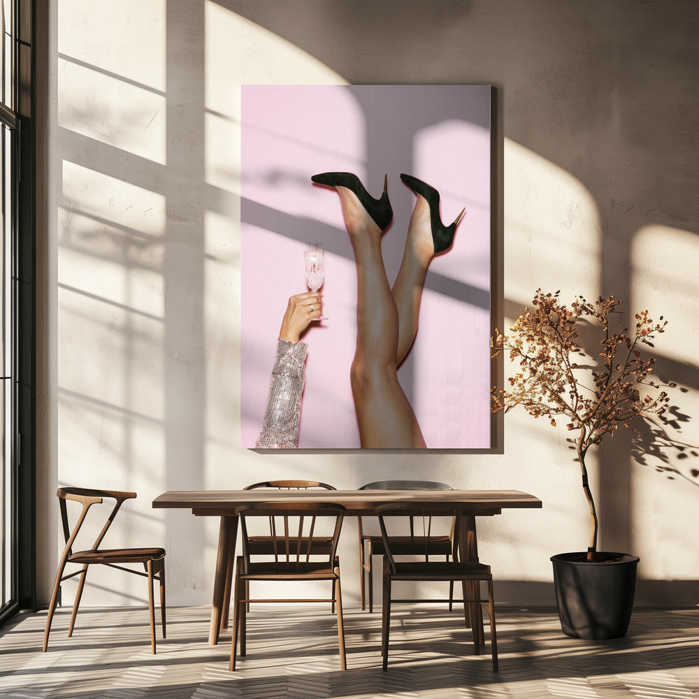 Skål Disco Klackskor | Canvas