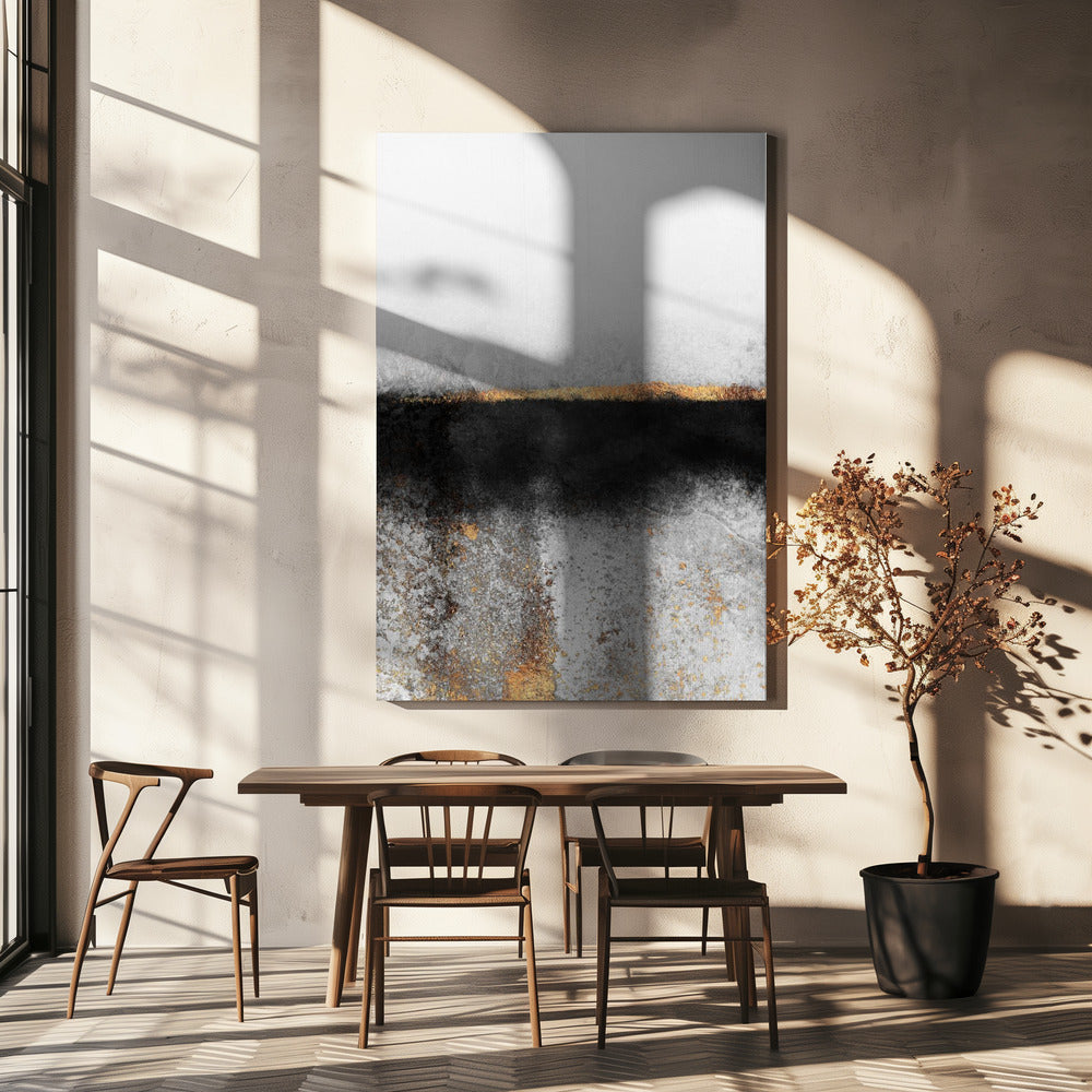 Sot och guld | Canvas