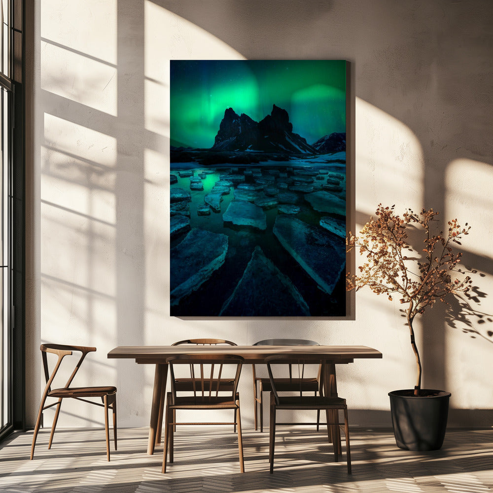 Iskalla Östra Horn | Canvas