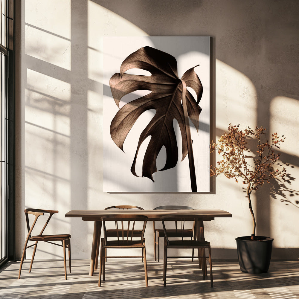 Monstera Guld | Canvas