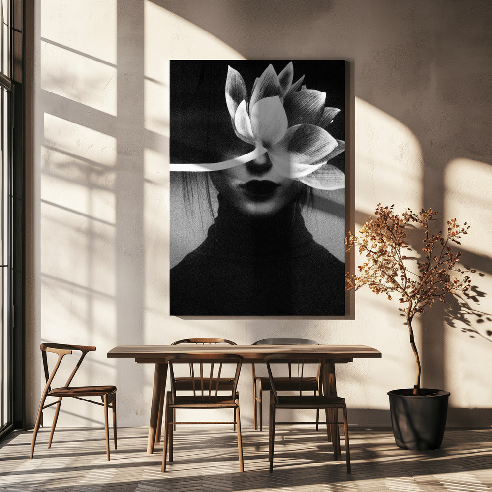 Smärta som en blomma | Canvas