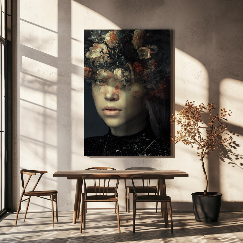 RETRATO FLORAL | Impresiones en Lienzo