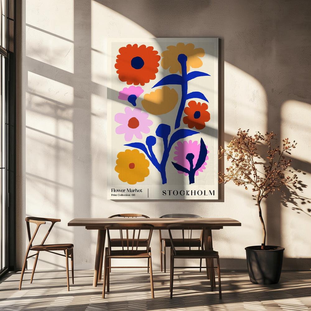 Blomstermarknaden. Stockholm | Canvas
