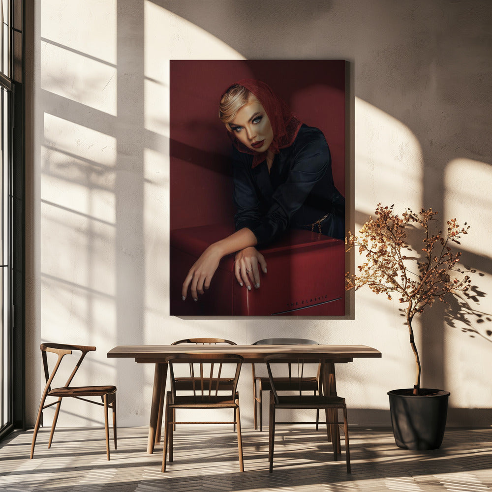 Röd halsduk! | Canvas