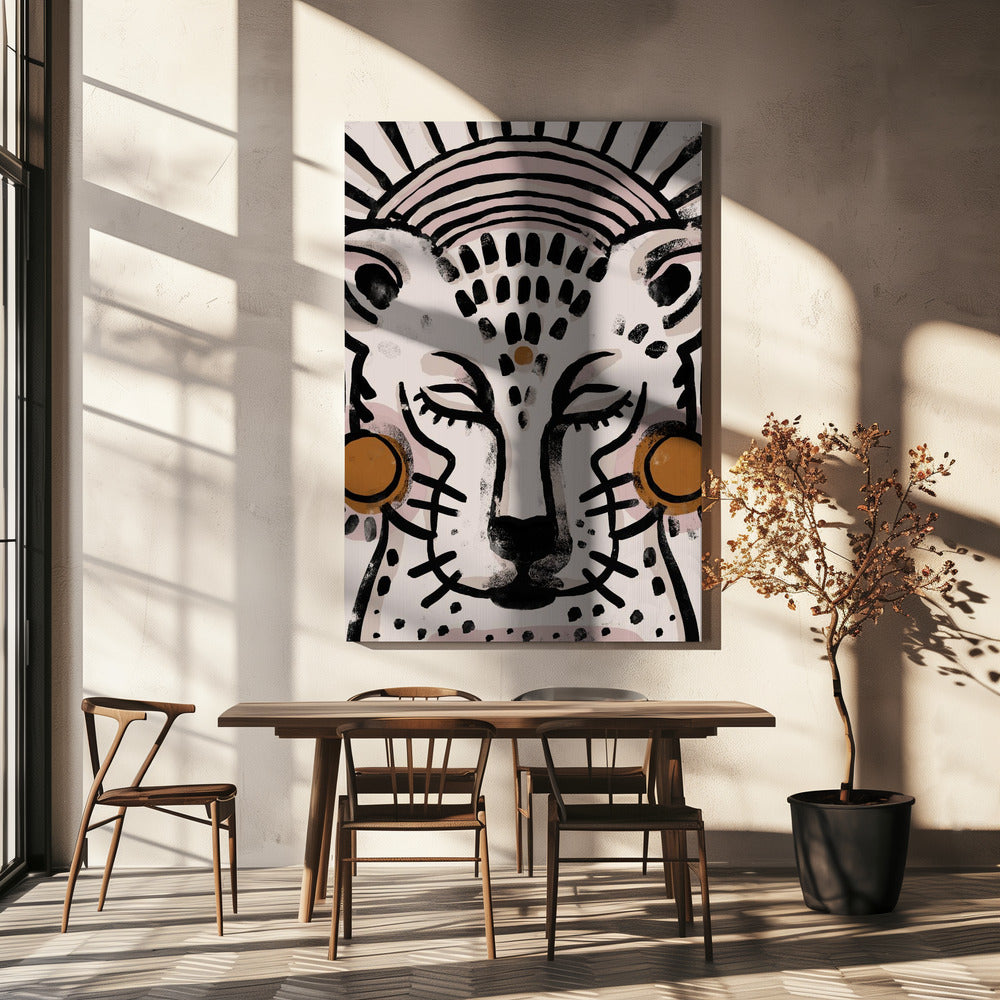 Tiger (Lättversion) | Canvas