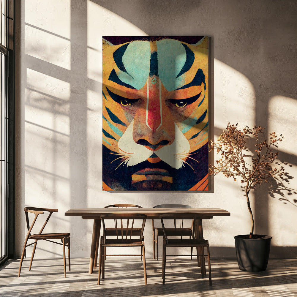 Stark tiger | Canvas