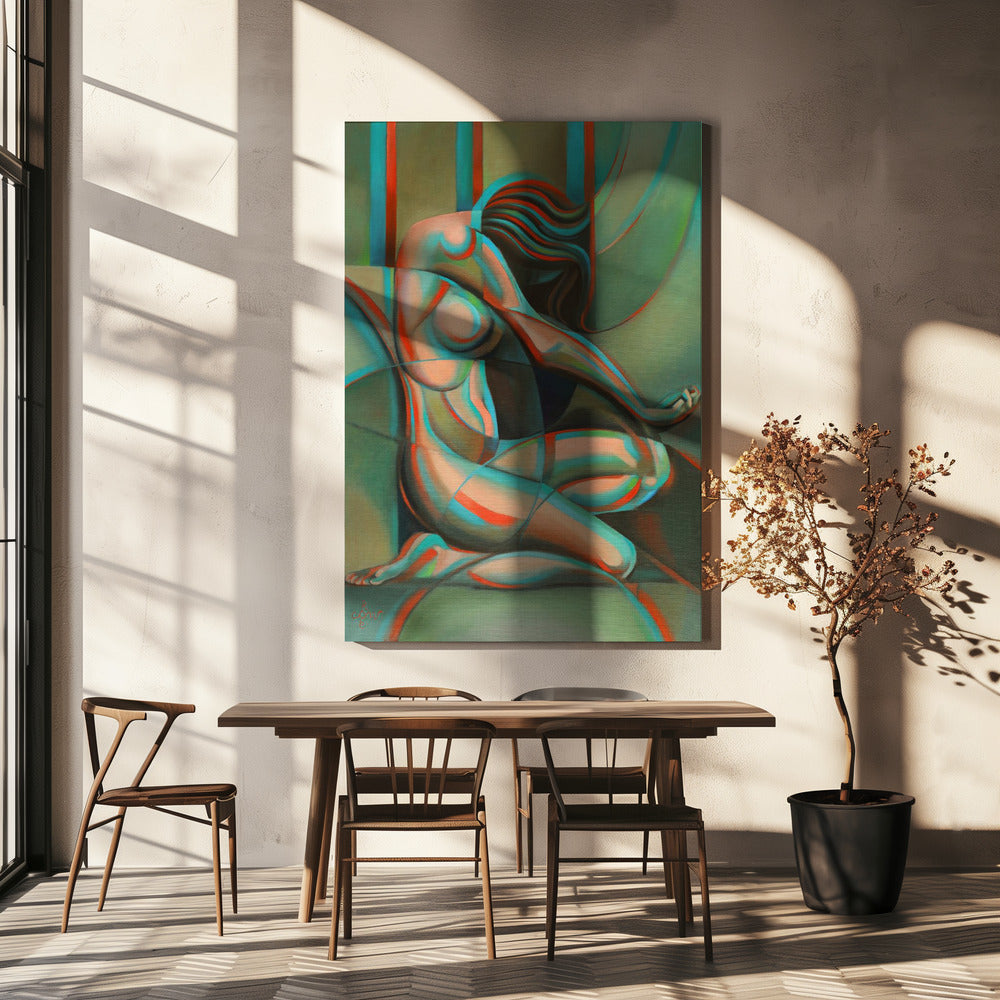 Anaglyfisk rundism - 22-05-12 | Canvas