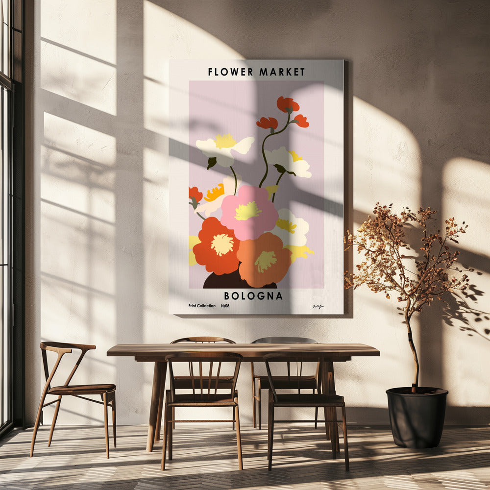 Blomstermarknaden. Bologna | Canvas