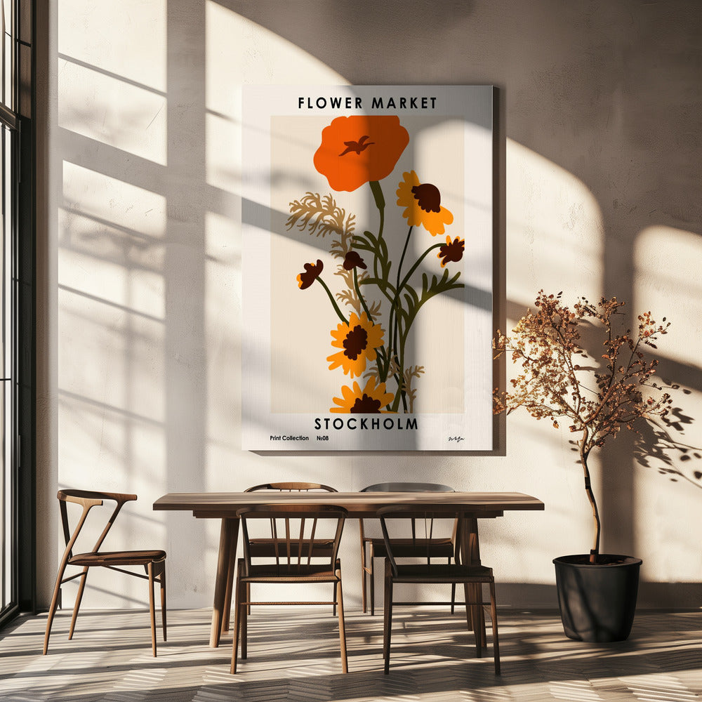 Blomstermarknaden. Stockholm | Canvas