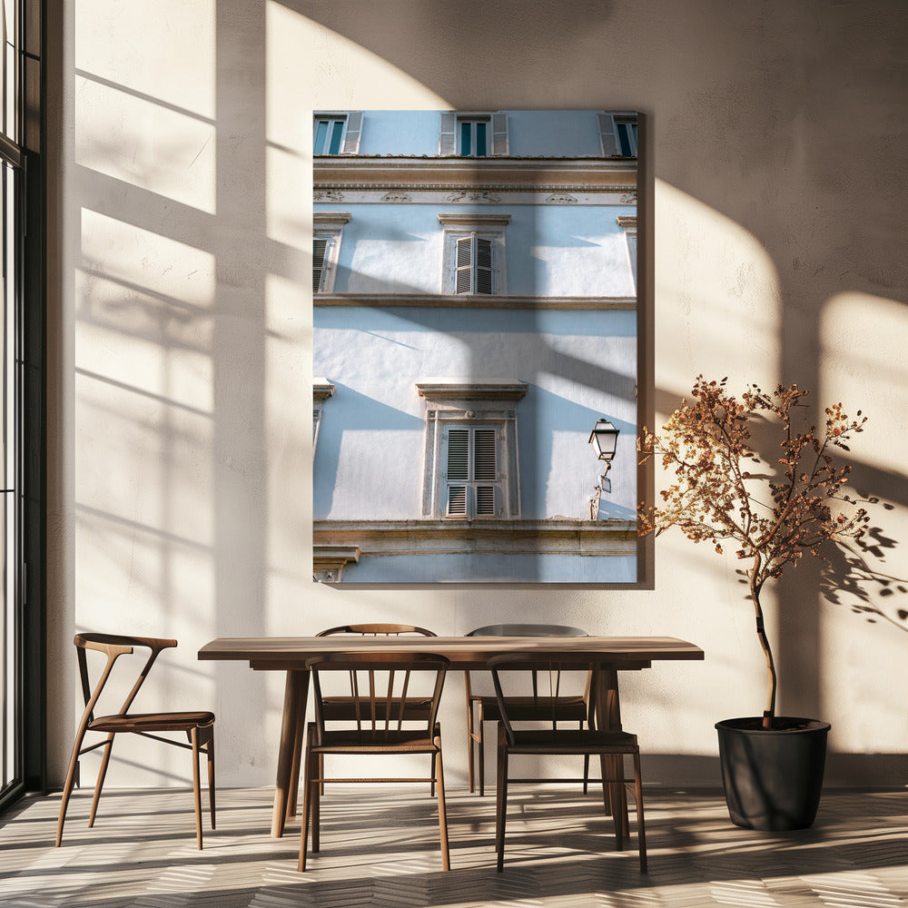 Roms blå toner - Resefotografi i Italien || | Canvastavla