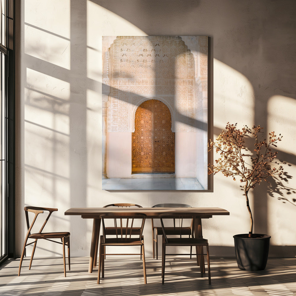 Alhambra-dörr | Canvas