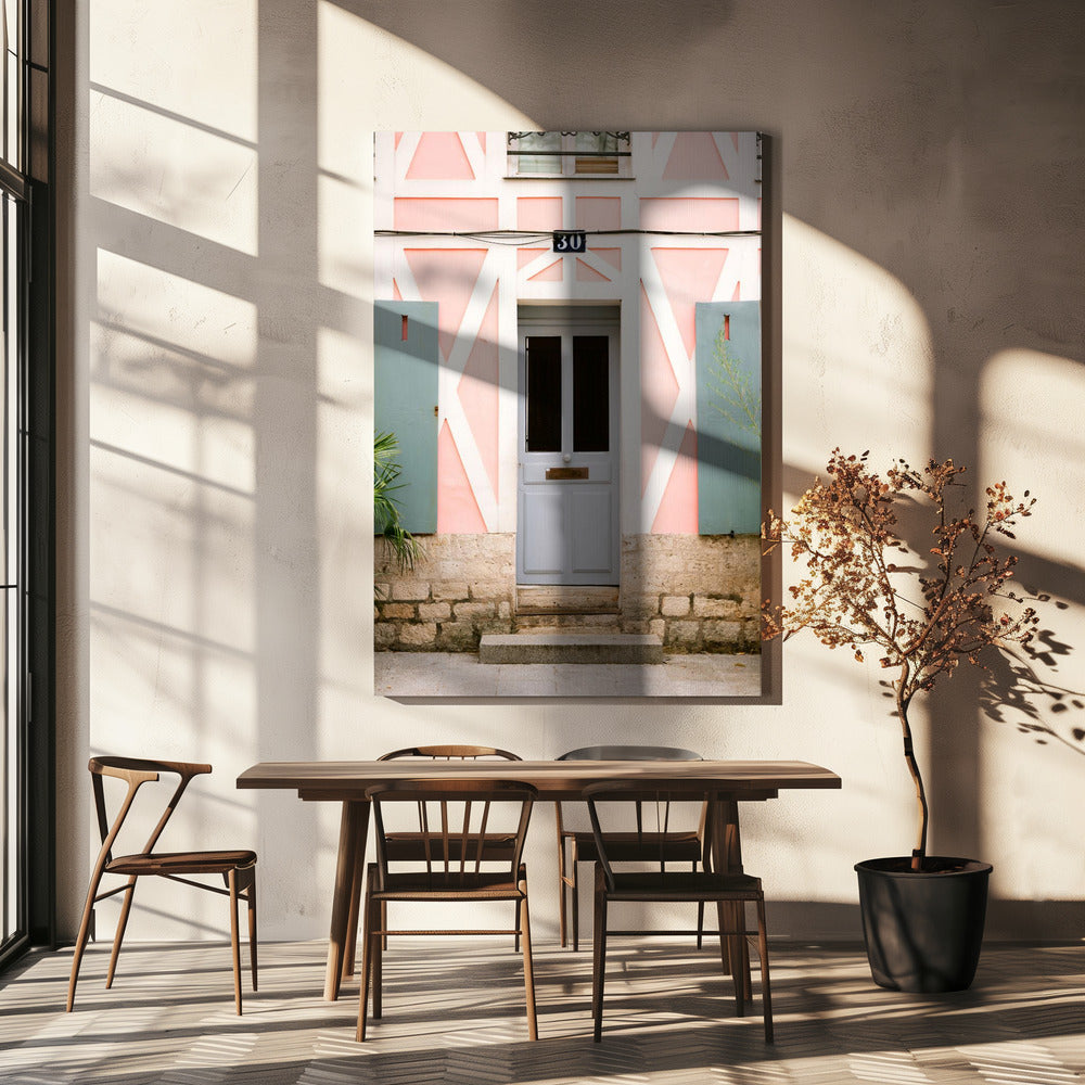 Rue de Cremieux nummer 30 - Paris | Canvas