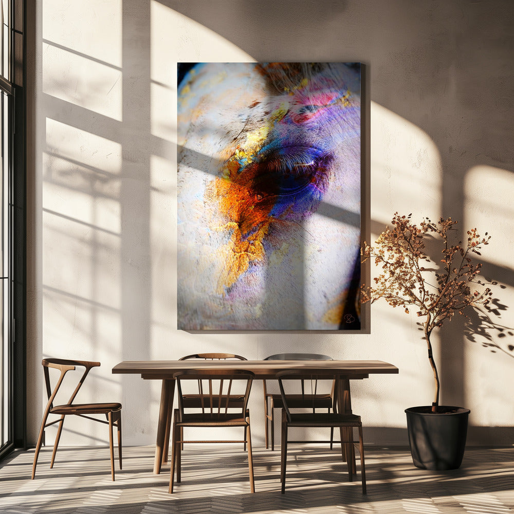 Målad häst | Canvas