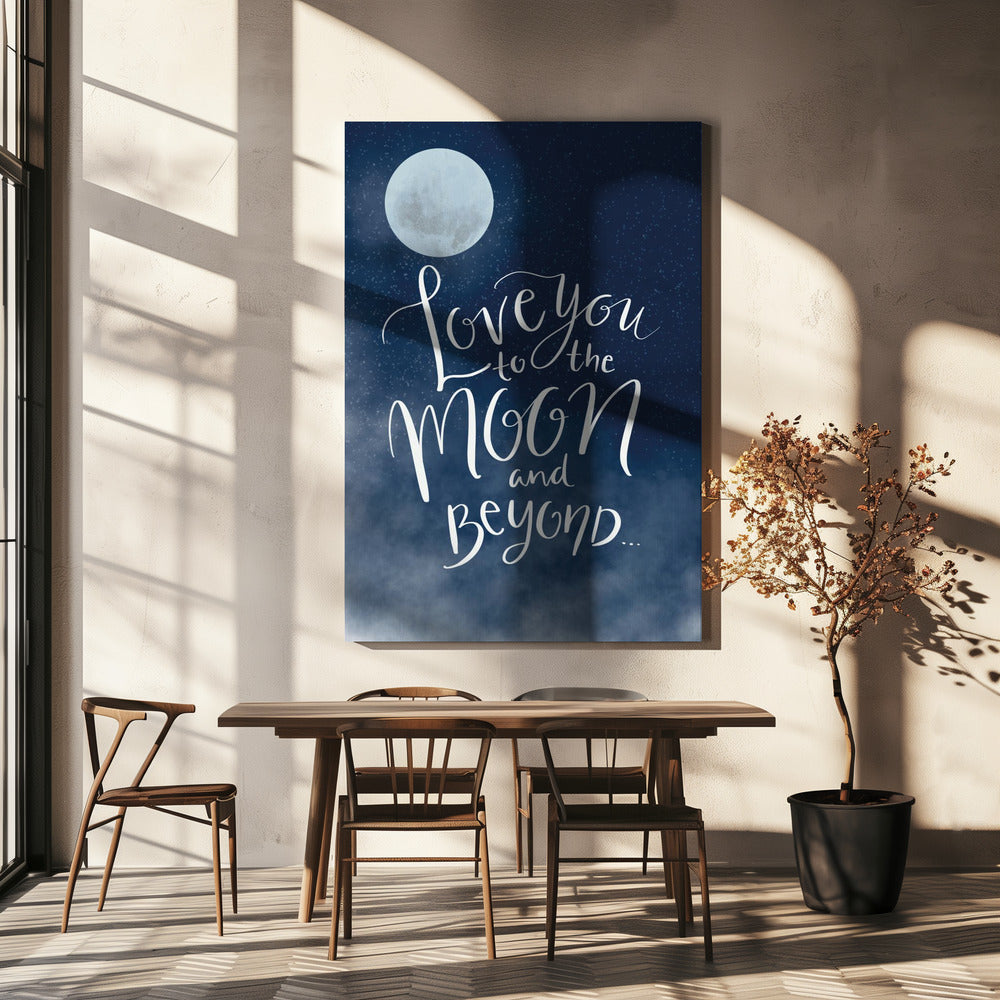 Till månen | Canvas