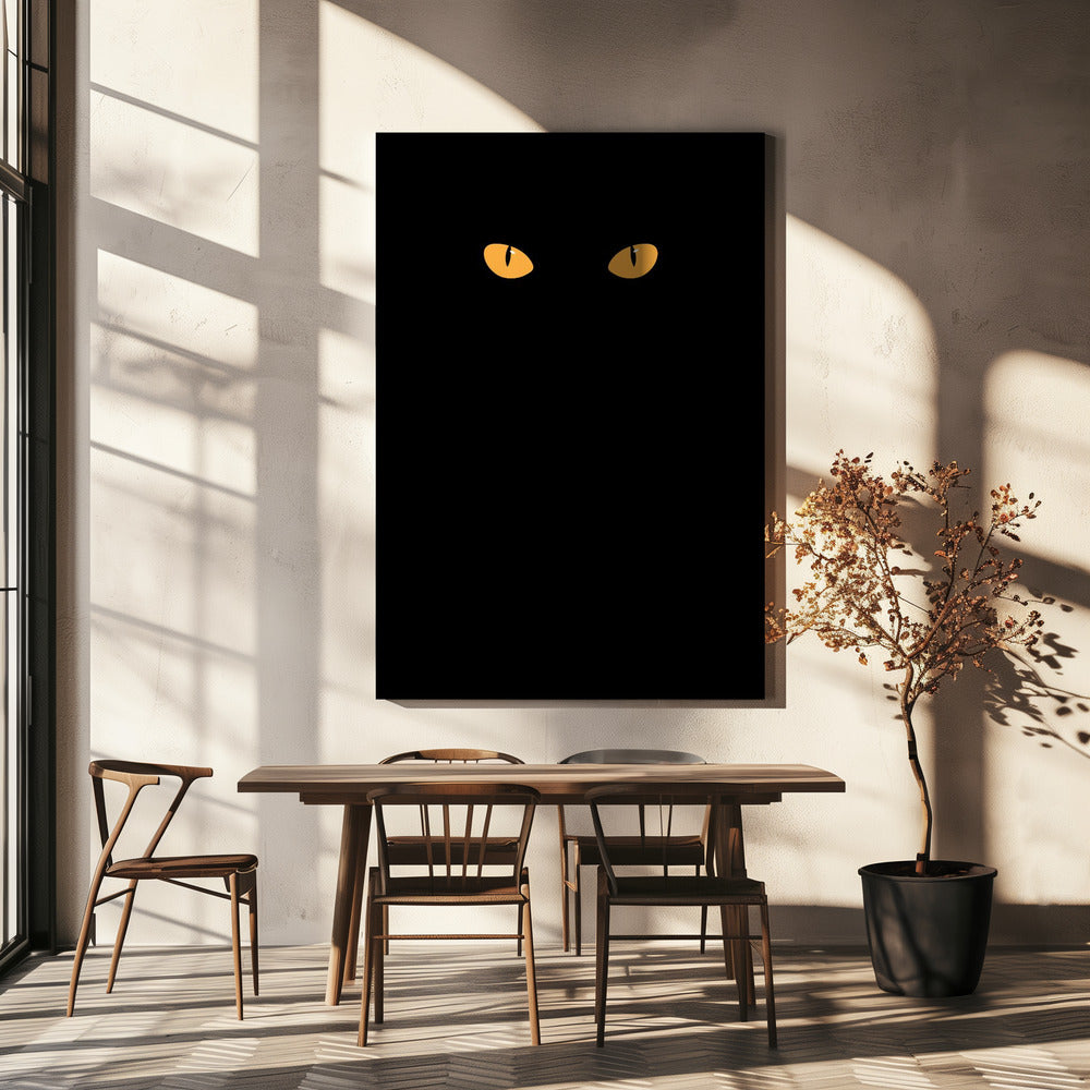 Halloween cat eyes | Canvas