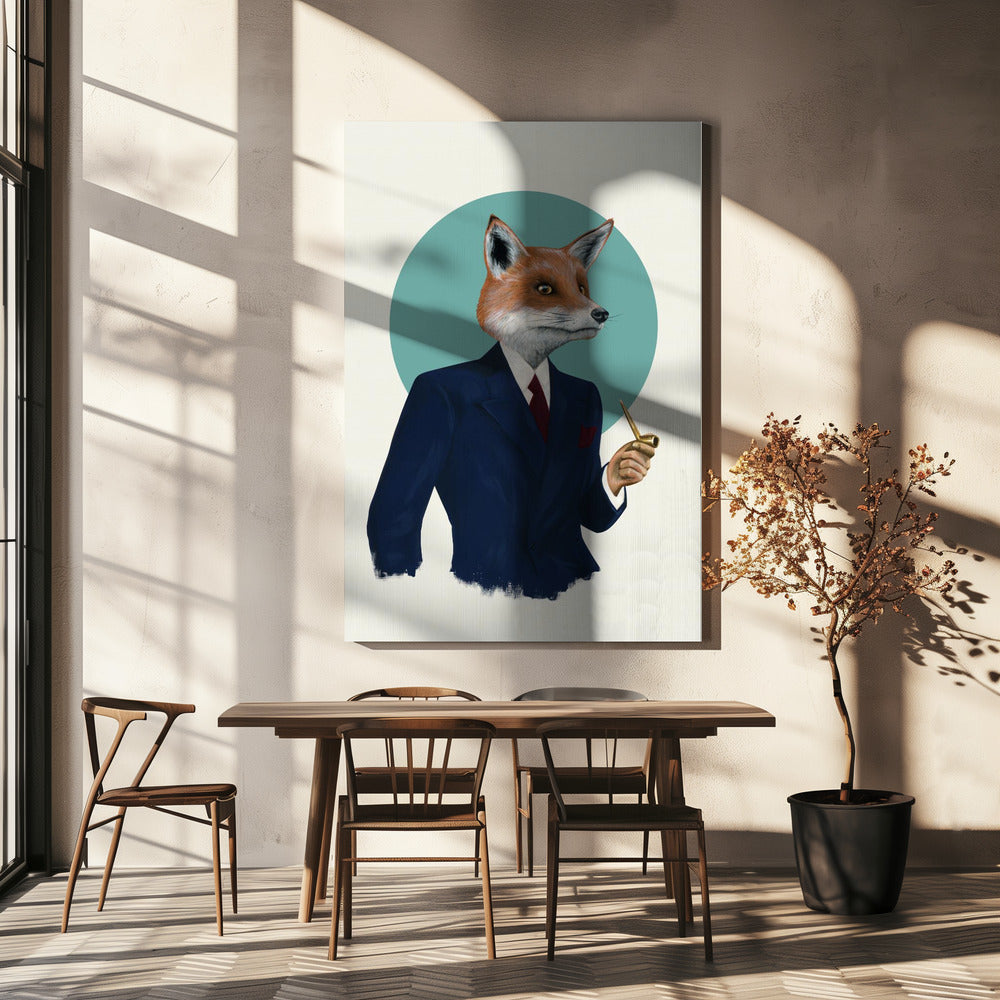 Herr Räv | Canvas