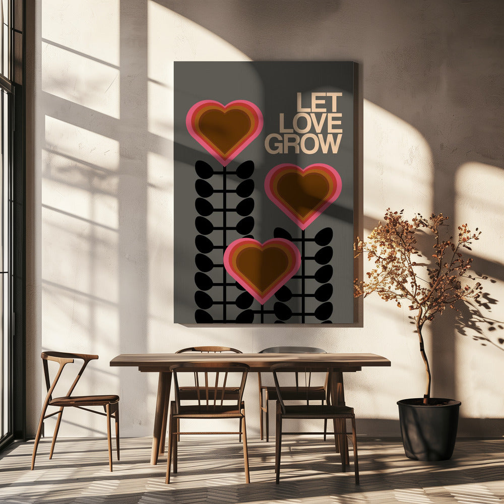 Låt kärleken växa grå | Canvas