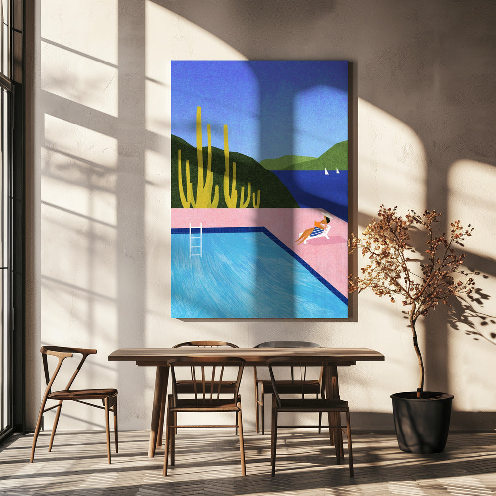 Simbassäng | Canvas