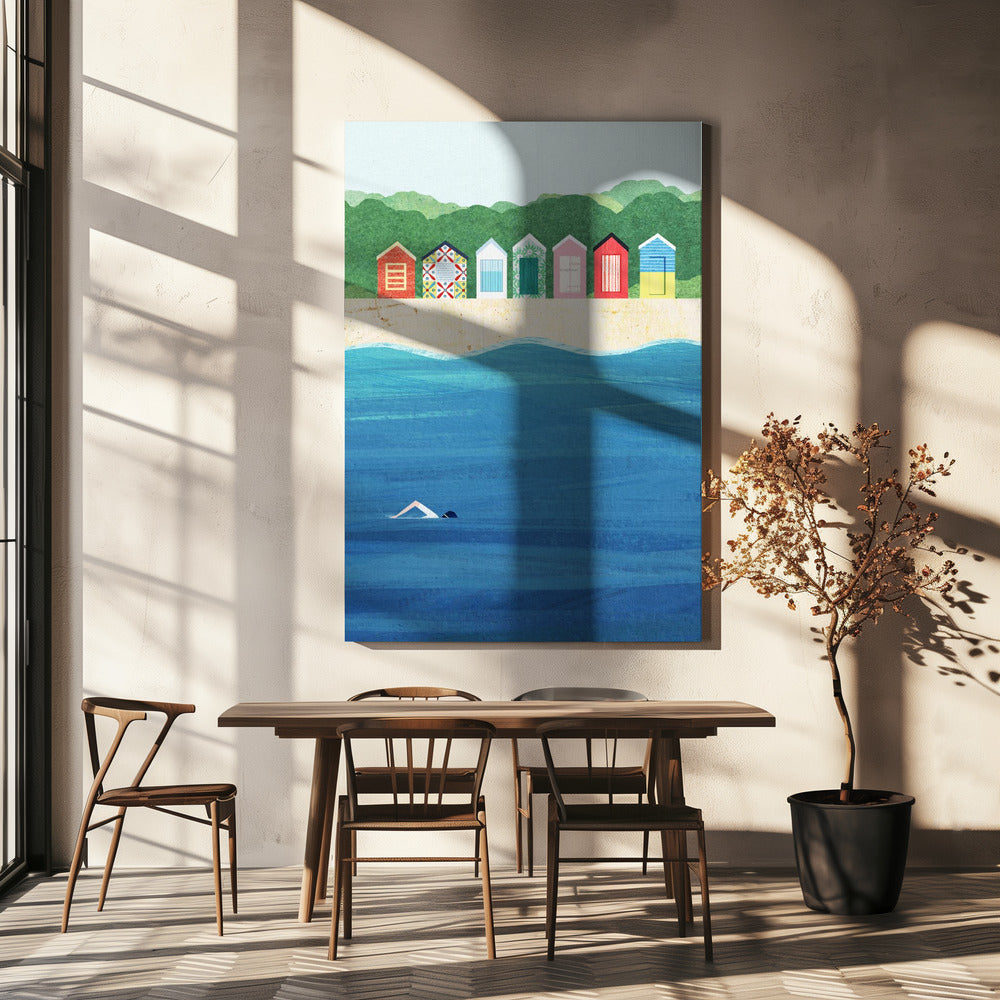 Strandhytter | Canvas