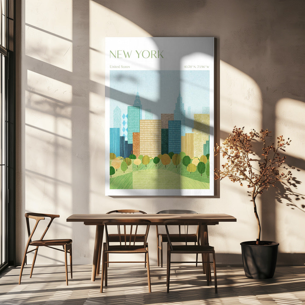 New York, Centralparken | Canvas