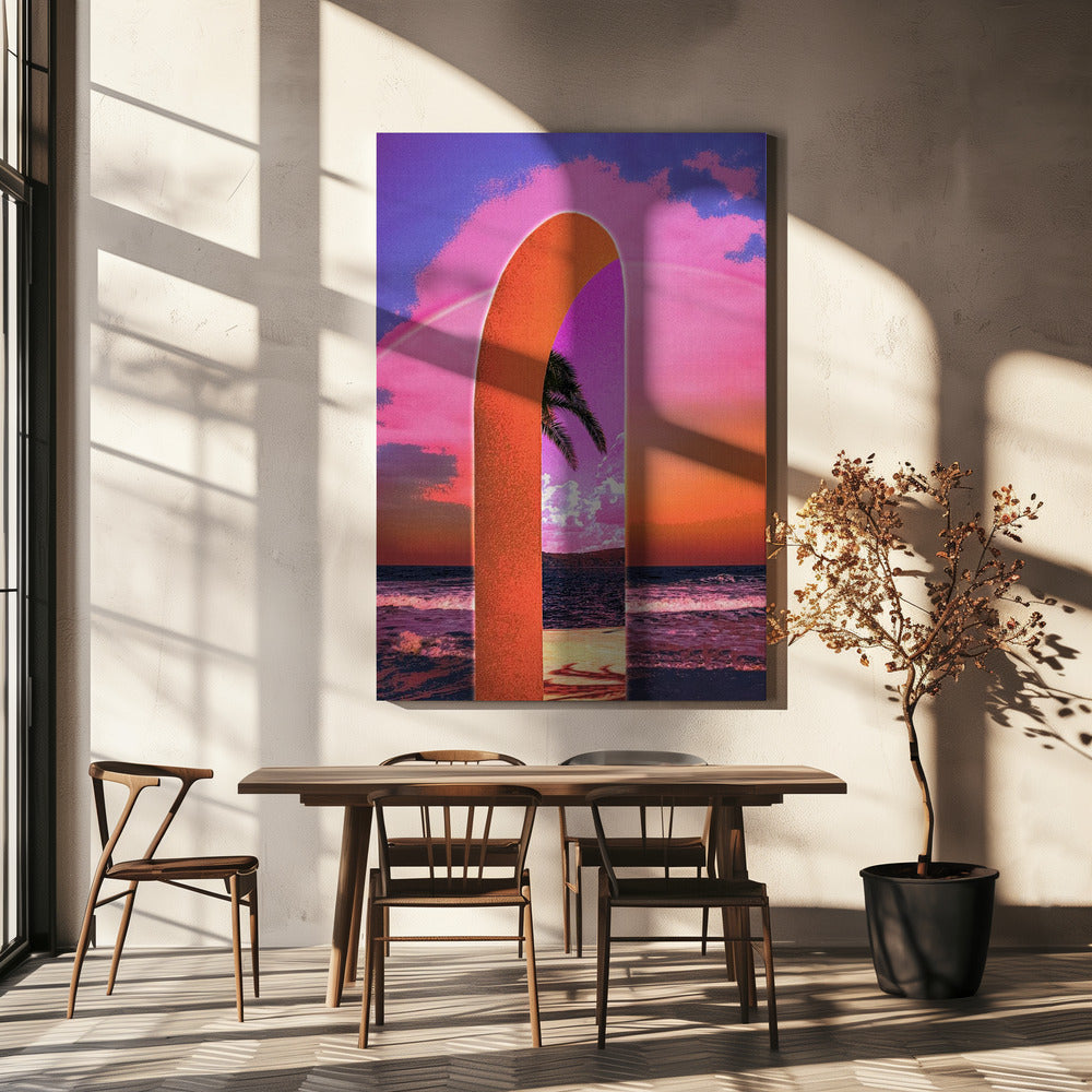 Portal Vaporwave | Canvas