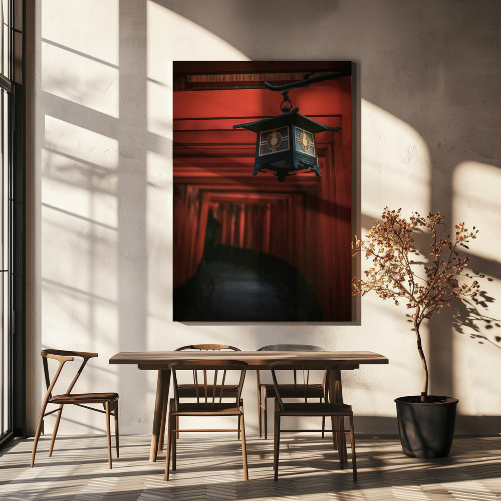 Gyllene lykta | Canvas