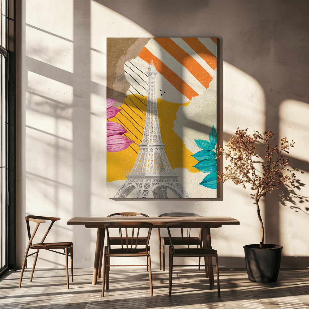 Vår i Paris | Canvastavla