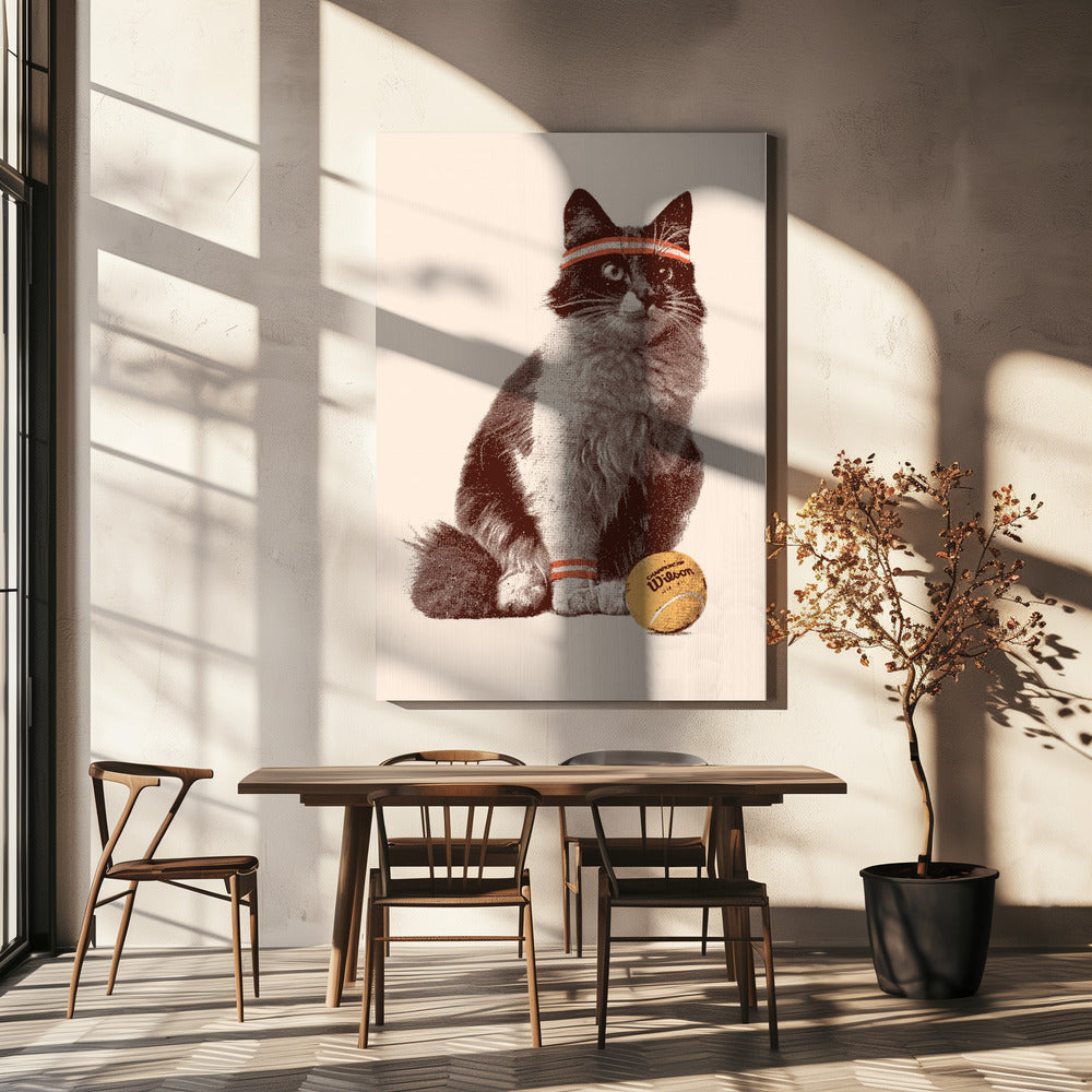 Tenniskatt | Canvas