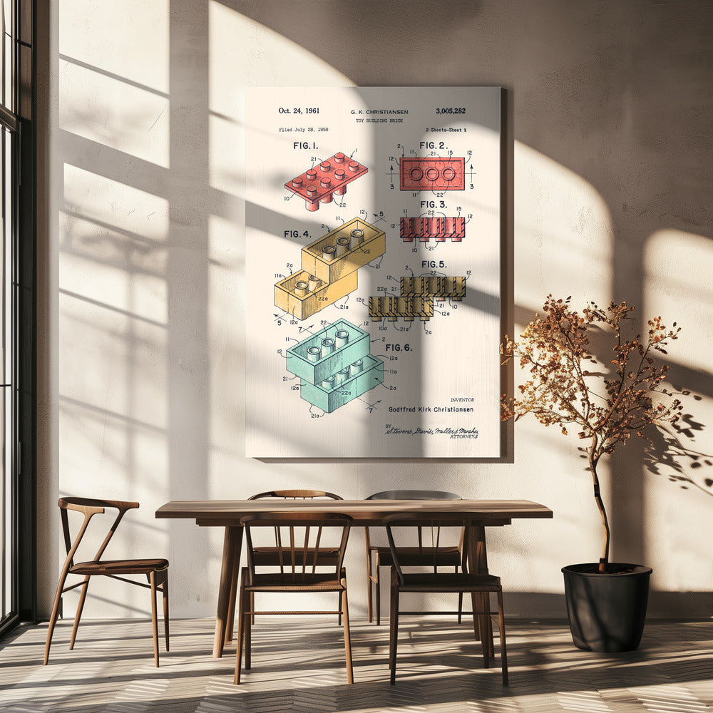 Lego-färger | Canvas