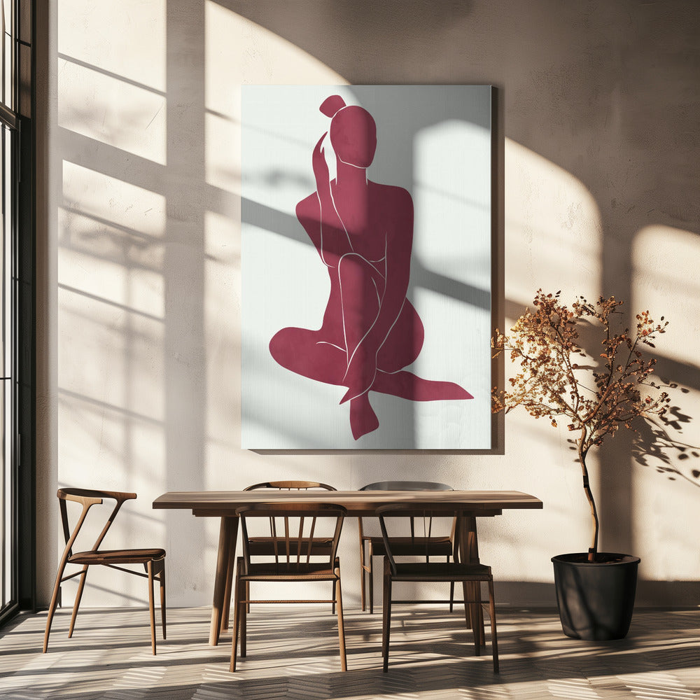 Henri Matisse Minimalistisk kvinna #3 | Canvas