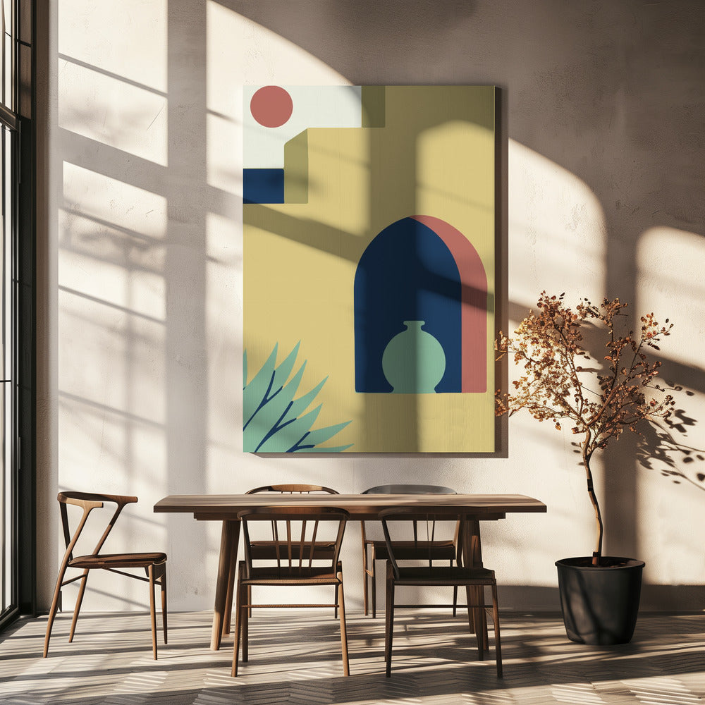 Boho minimalistisk design #3 | Canvas