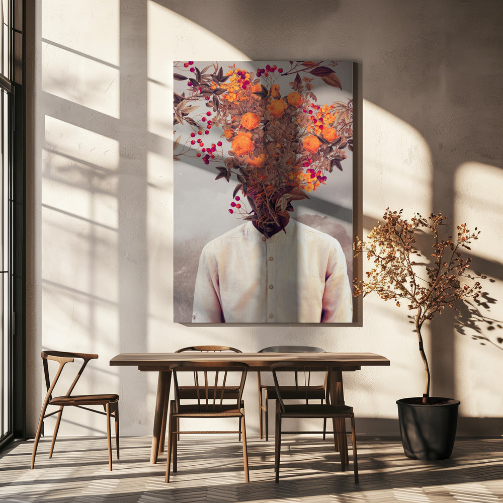 Ljus blomning | Canvas
