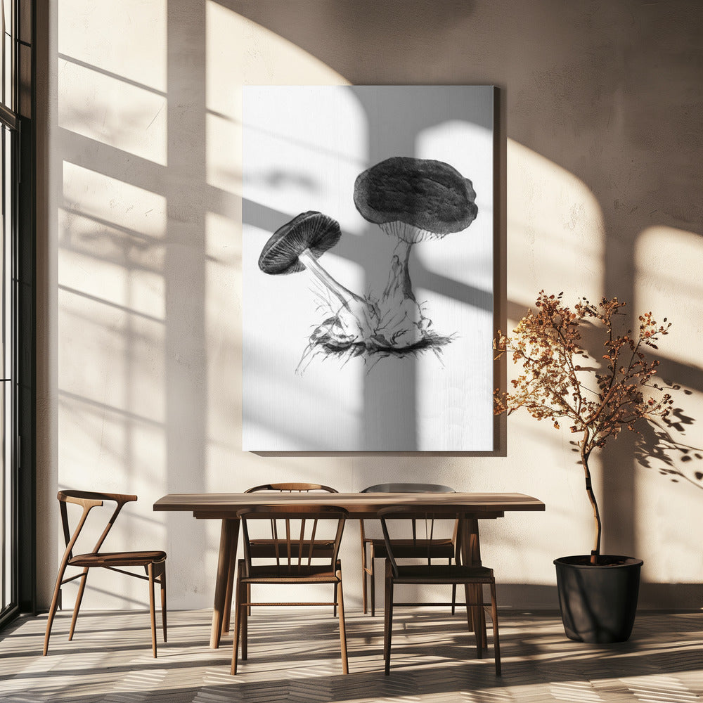 Vintage Violett Webbmössa Svamp Ljus Svart/Svart | Canvas