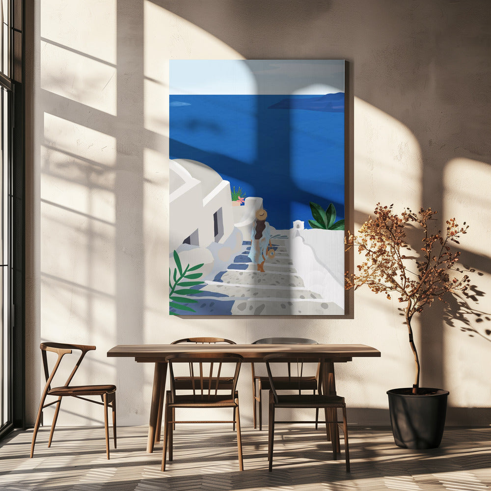 In i det blå | Canvas