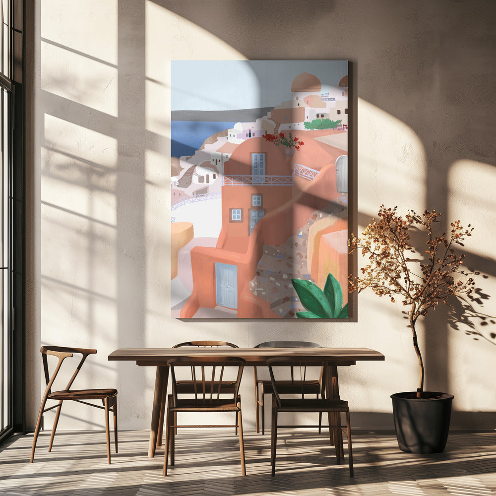 Santorini, Grekland | Canvas