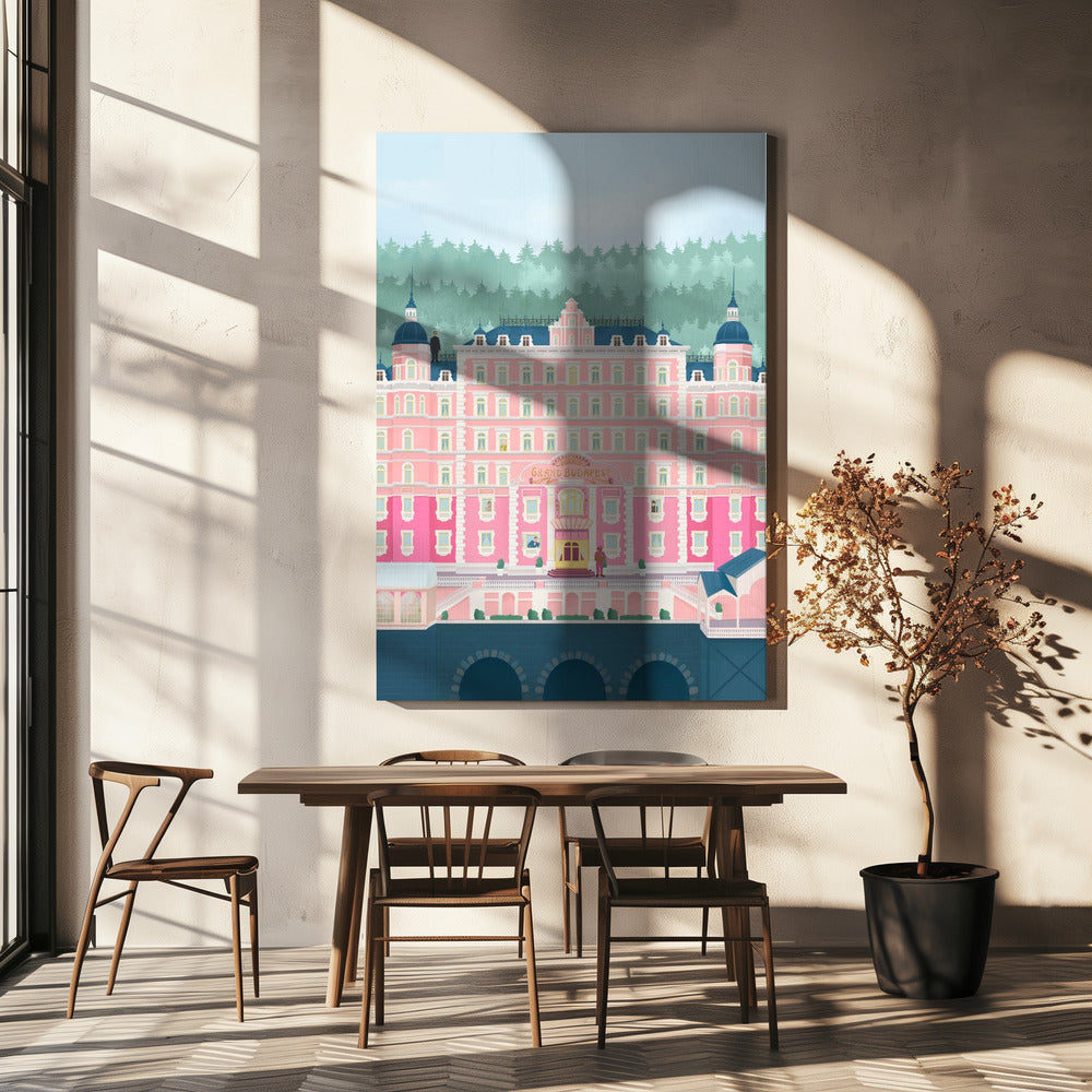 Il Grand Budapest Hotel | Stampe su Tela