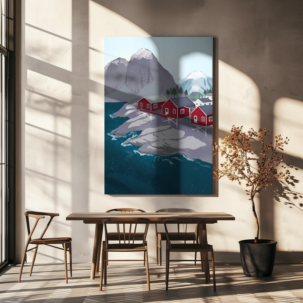 Norge | Canvastavla