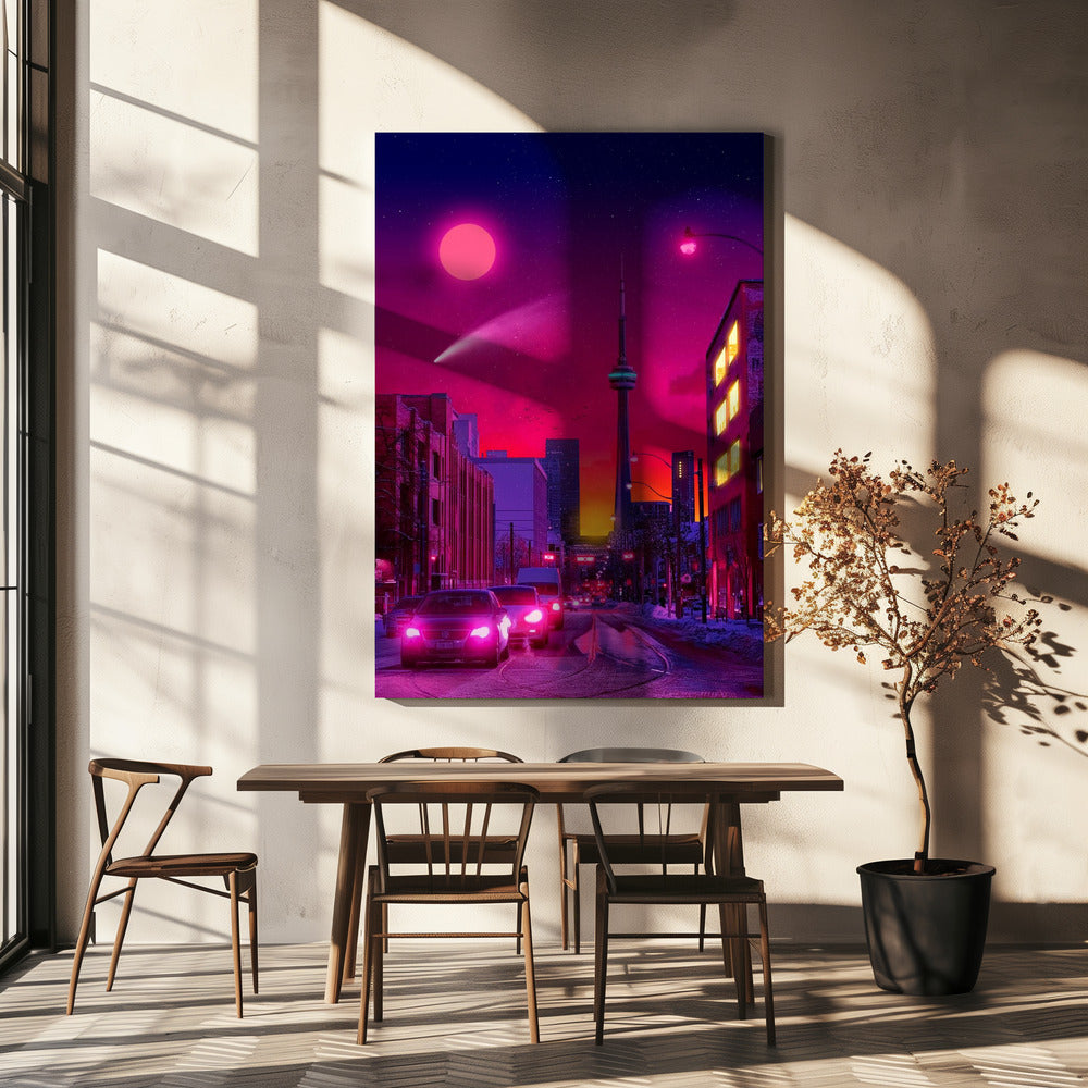 Neonstaden | Canvas