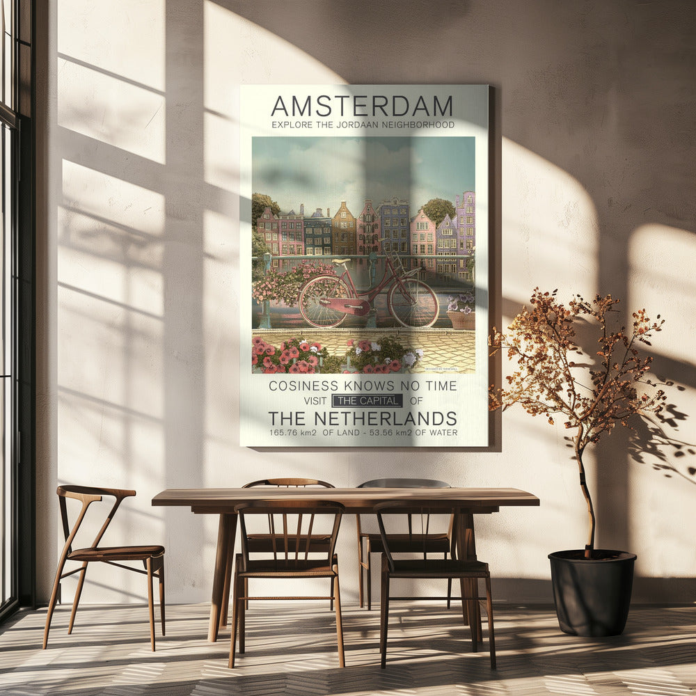 Amsterdam print | Canvas