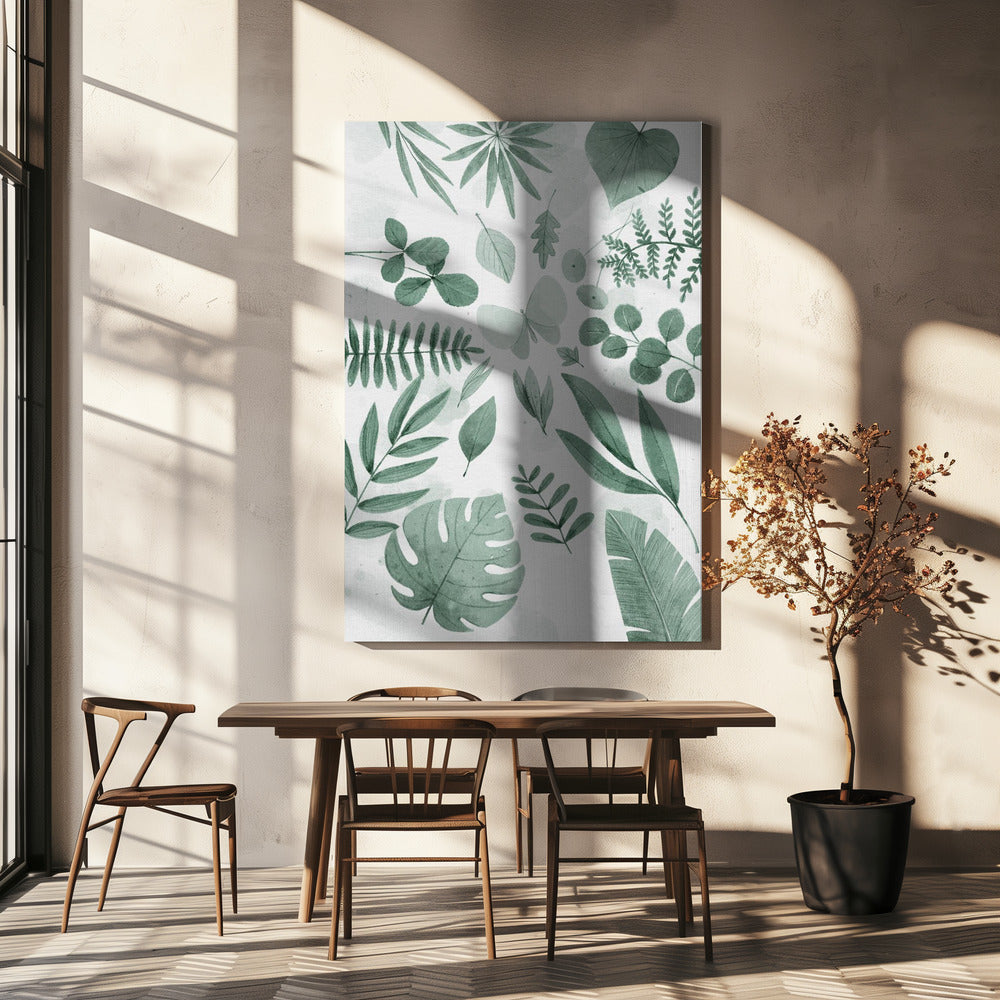 Greenery Leaves | Canvas