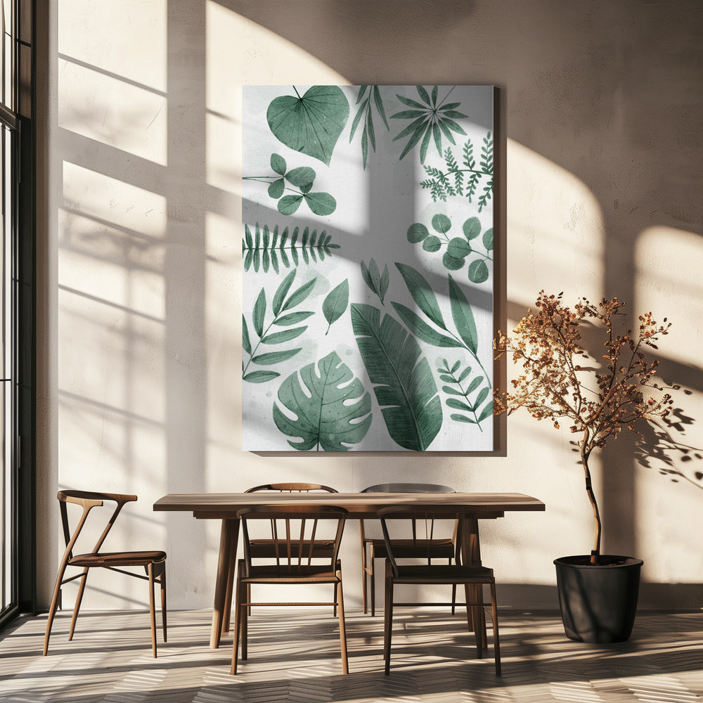 Greenery Leaves | Canvas