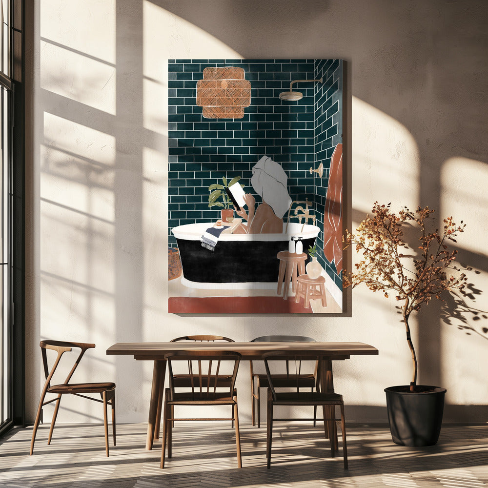 Badrumsbrud | Canvas