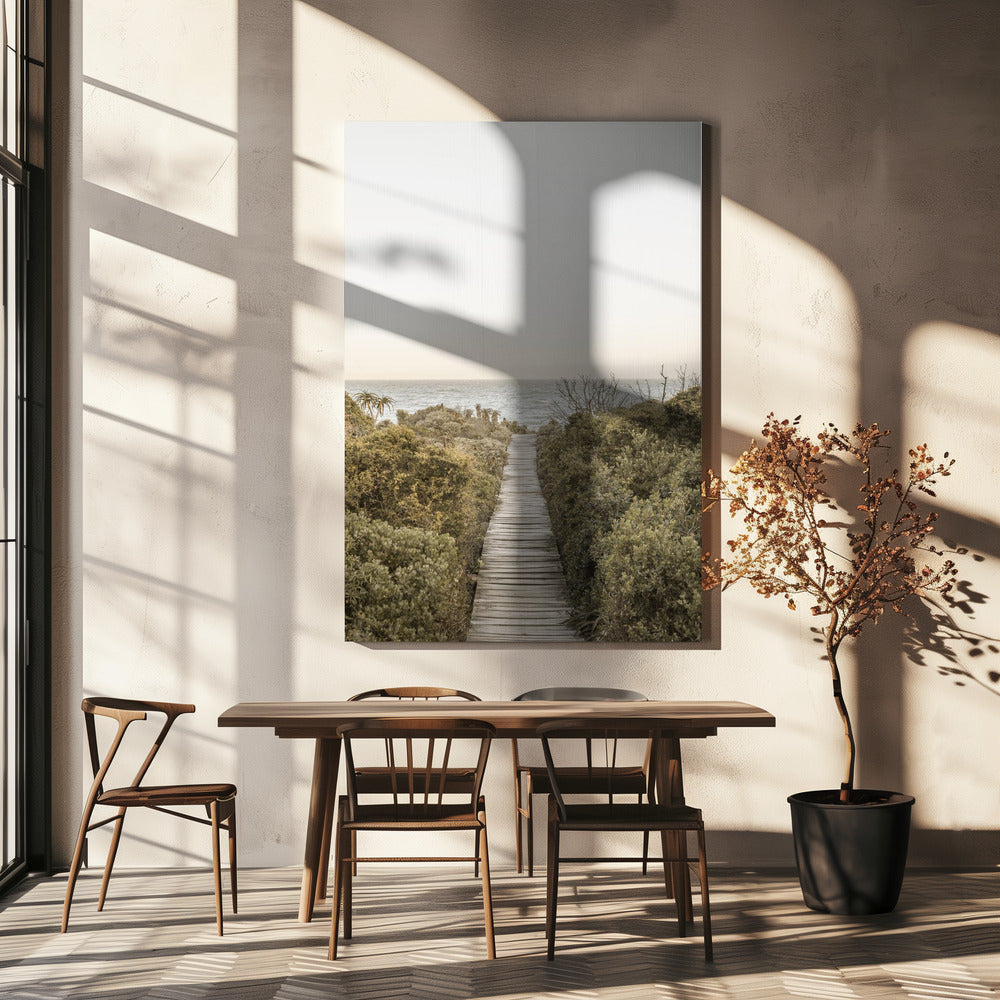 Strandpromenad | Canvas