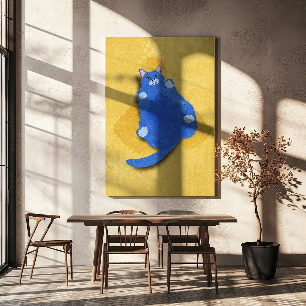 Tjock katt | Canvas