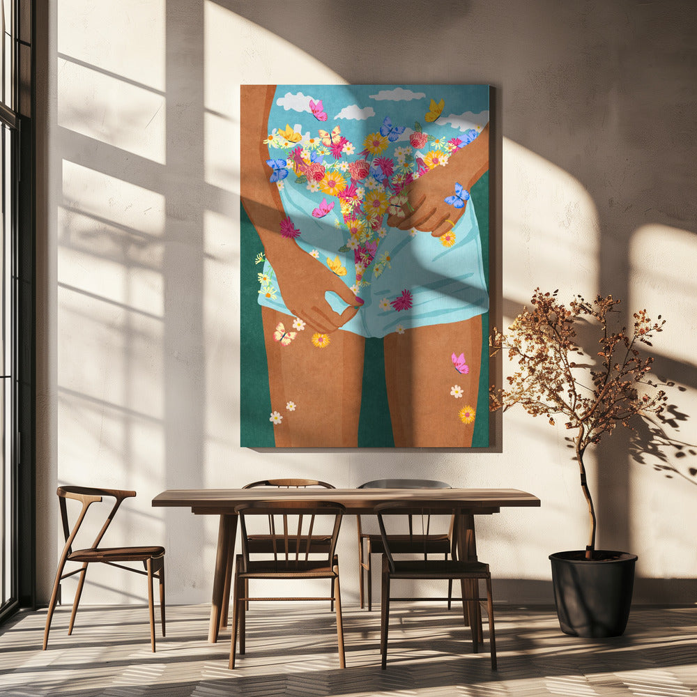 Blomstämning | Canvas