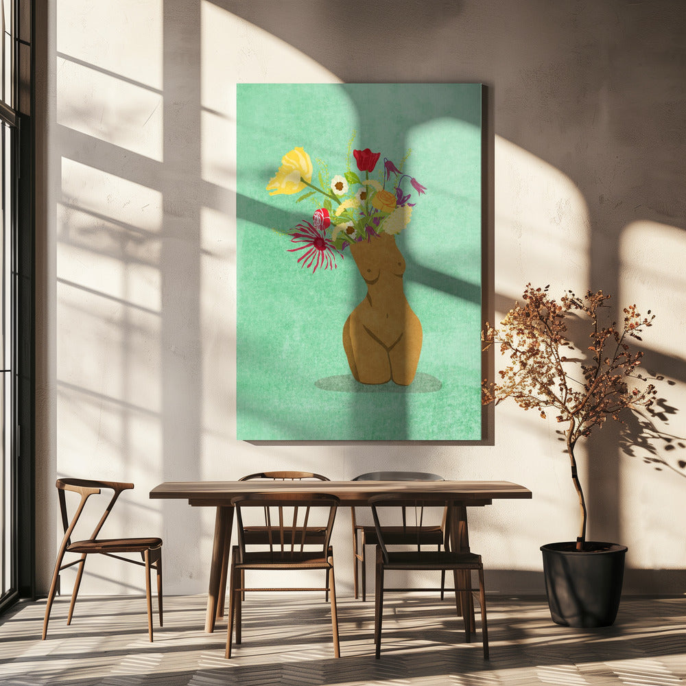 Ich bin eine Wildblume | Leinwand-Bilder