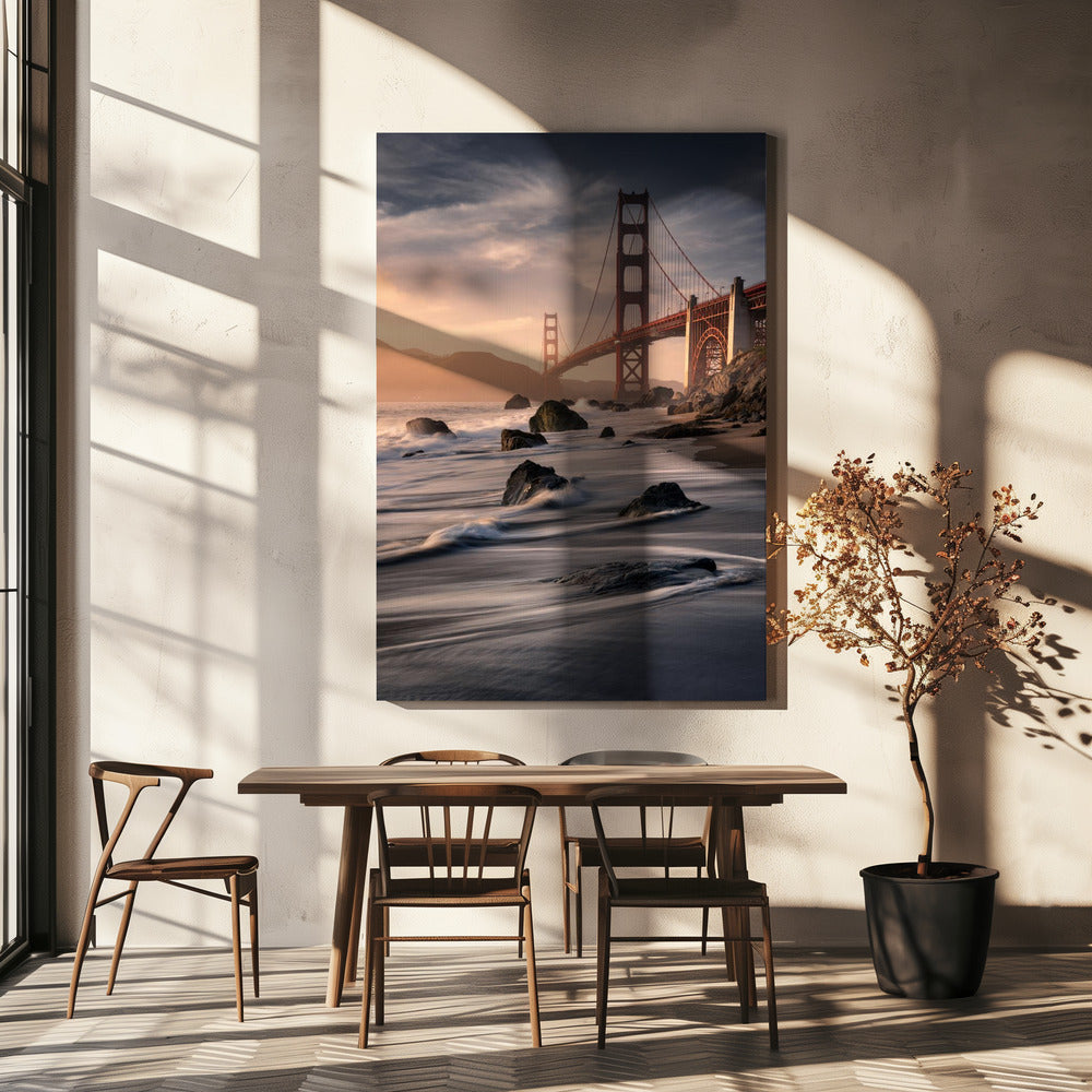 Golden Gate-bron | Canvas