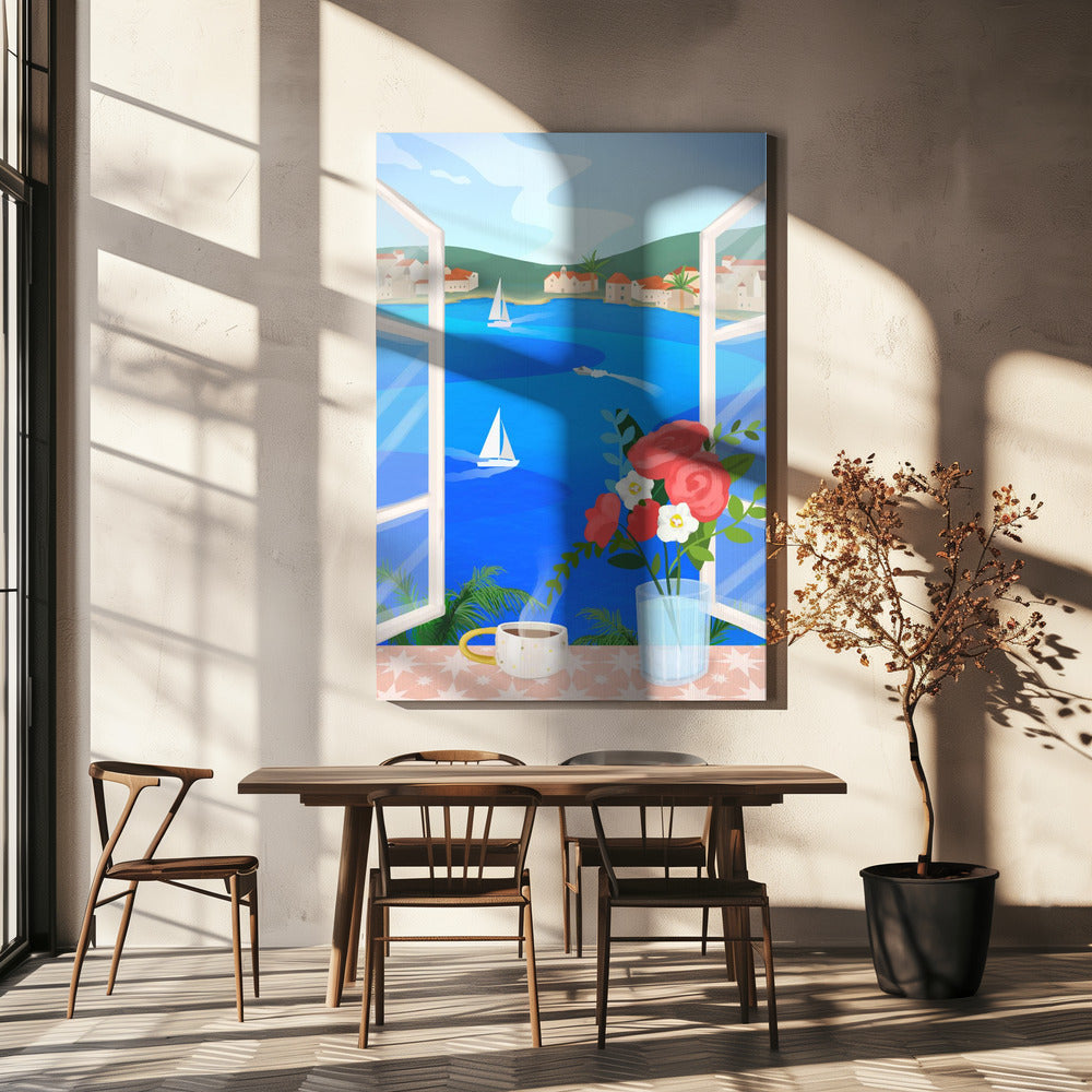 Utsikt över ön | Canvas