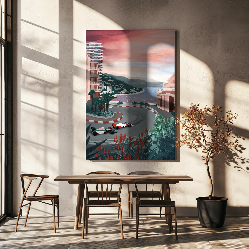 Monaco-banan | Canvas